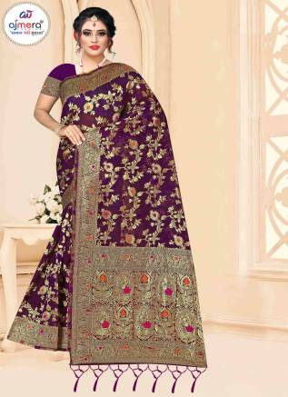 Elegant Zari Work Saree – Timeless Luxury and Sophisticated Craftsmanship Manufacturers, Suppliers, Exporters in United States