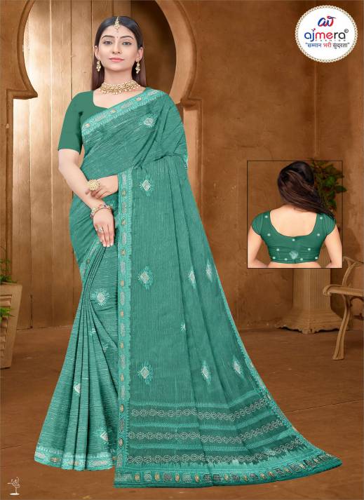 Exquisite Heavy Work Jimmy Choo-Inspired Saree – Luxe Elegance for Grand Occasions  in Surat