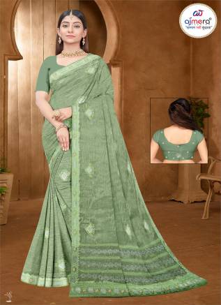 Exquisite Heavy Work Jimmy Choo-Inspired Saree – Luxe Elegance for Grand Occasions Manufacturers, Suppliers, Exporters in Etah