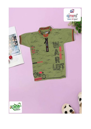 Factory-Direct Boys T-Shirts - New Collection at Wholesale Rates Manufacturers, Suppliers, Exporters in Vasai Virar