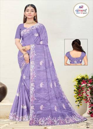 Famous Jimmy Choo Saree – Iconic Elegance with Luxurious Appeal Manufacturers, Suppliers, Exporters in Surat