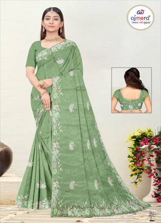 Famous Jimmy Choo Saree – Iconic Elegance with Luxurious Appeal Manufacturers, Suppliers, Exporters in Surat