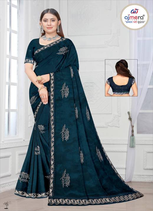 Famous Polyester Dyed Thread Sarees – Renowned for Vibrant Style and Lasting Comfort  in Surat