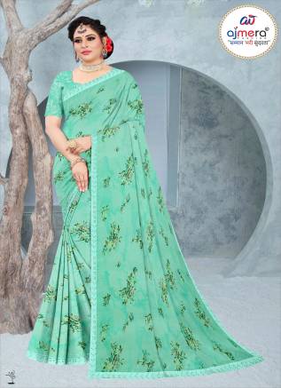 Famous Trendy Georgette Sarees – Effortless Glamour with Contemporary Flair Manufacturers, Suppliers, Exporters in Italy