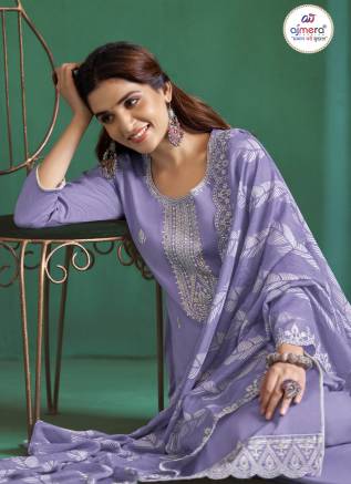 Fancy Designer Chanderi Suit – Exquisite Craftsmanship with Modern Elegance Manufacturers, Suppliers, Exporters in Australia