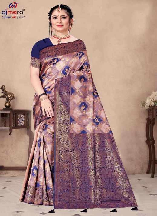 Fancy Kanchipuram Silk Saree – Elegant Design with Contemporary Flair  in Surat