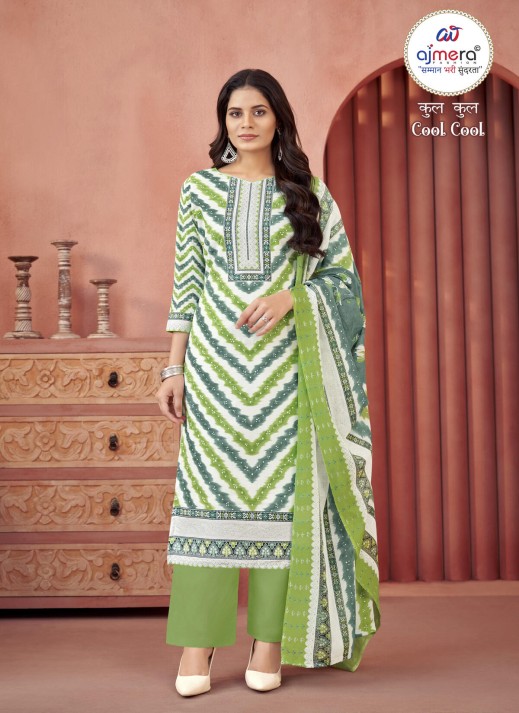 Fancy Latest Jaipuri Cotton Suit – Contemporary Elegance with Traditional Charm  in Surat