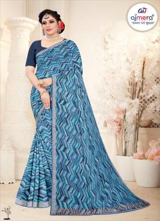 Fancy Printed Sarees – Luxurious Prints for Glamorous Occasions Manufacturers, Suppliers, Exporters in France