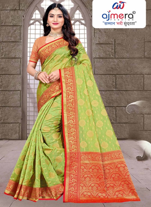 Fancy Turkey Silk Saree – Exotic Elegance with a Touch of Glamour  in Surat