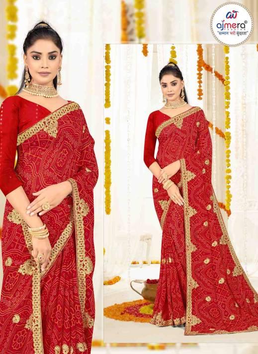 Fashionable Chundari Saree – Trendy Elegance with Classic Craftsmanship  in Surat