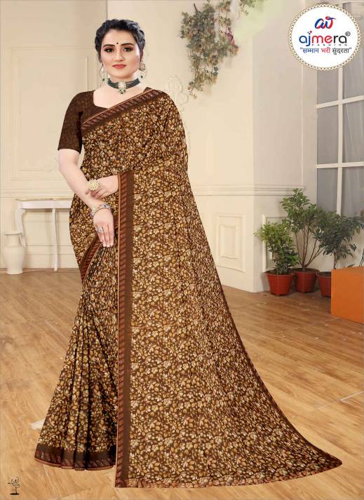 Floral Print Saree – Blossom with Timeless Beauty  in Surat