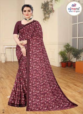 Floral Print Saree – Blossom with Timeless Beauty Manufacturers, Suppliers, Exporters in Diu