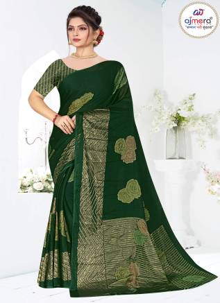 Gicha Silk Saree – Best Wholesale Price by Ajmera Fashion Manufacturers, Suppliers, Exporters in Germany