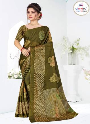 Gicha Silk Saree – Best Wholesale Price by Ajmera Fashion Manufacturers, Suppliers, Exporters in Mahe