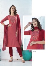 Handcrafted Kurti with Artistic Handwork 