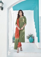 Handcrafted Kurti with Artistic Handwork 