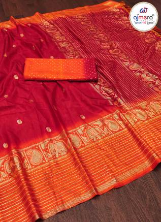 Handloom Cotton Silk Saree – Best Collection 2024 by Ajmera Fashion Manufacturers, Suppliers, Exporters in France