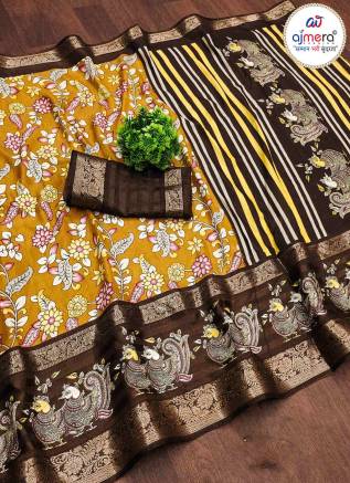 Handloom Cotton Silk Saree – Best Collection at Affordable Prices by Ajmera Fashion Manufacturers, Suppliers, Exporters in Indonesia