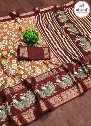 Handloom Cotton Silk Saree – Best Collection at Affordable Prices by Ajmera Fashion Manufacturers, Suppliers, Exporters in Indonesia