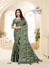 Heavy Brasso Saree with Opulent Design AFPL(15764)