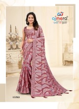 Heavy Brasso Saree with Opulent Design AFPL(15764)