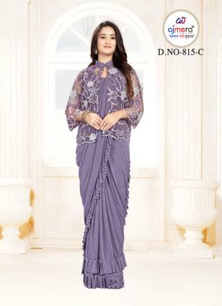 High-Quality One Minute Sarees in Bulk for Wholesale - Ajmera Fashion  Manufacturers, Suppliers, Exporters in France