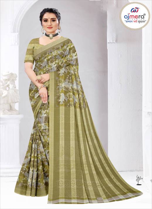 High-Range Block Print Saree – Exquisite Handcrafted Elegance  in Surat