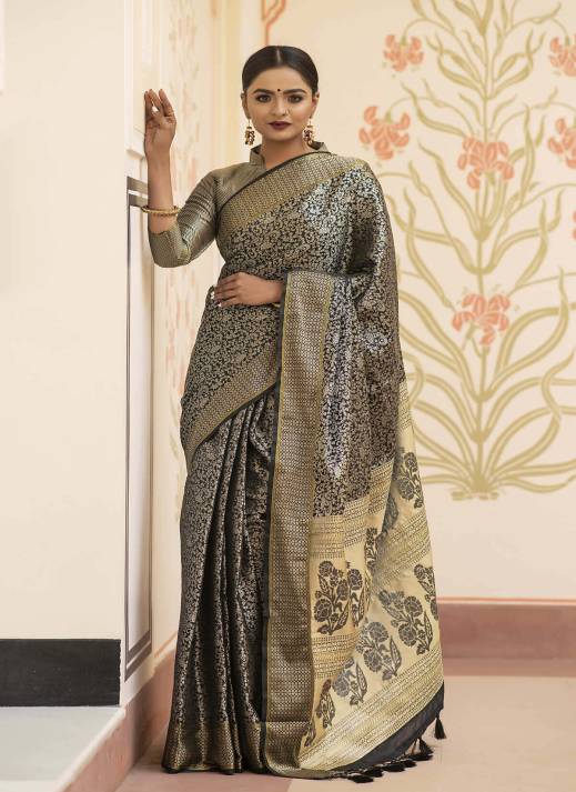 Kanchipuram Silk Saree New Collection – A Legacy of Elegance and Grandeur  in Surat