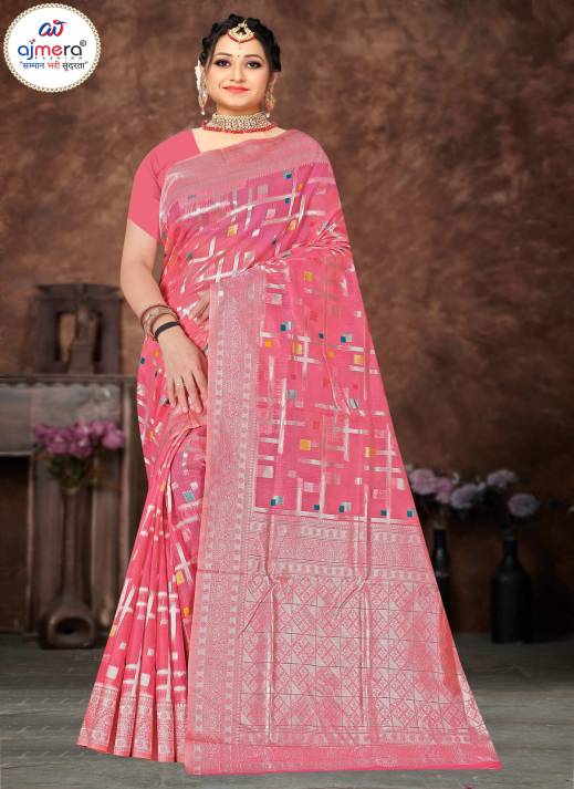 Kanjipuram Cotton Saree – Traditional Charm with Authentic Elegance  in Surat