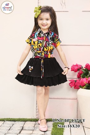 Kids Skirts and Shorts – Wholesale Rates in Surat by Ajmera Fashion Manufacturers, Suppliers, Exporters in Switzerland