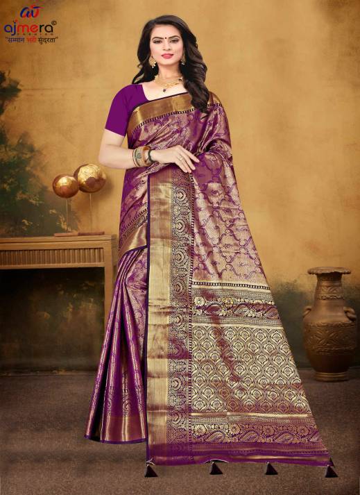 Latest Brocade Saree – Contemporary Elegance with Timeless Craftsmanship  in Surat