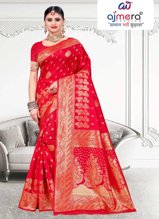 Latest Brocade Silk Saree – Contemporary Elegance with Timeless Weave  in Surat