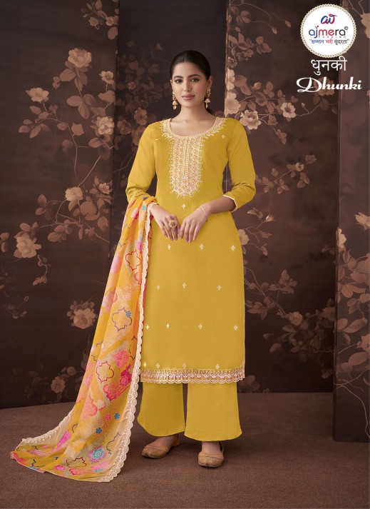 Latest Collection Embroidered Ladies Suit – Contemporary Glamour with Artistic  in Surat