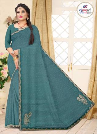 Latest Polyester Dyed Thread Sarees – Contemporary Style with Practical Comfort Manufacturers, Suppliers, Exporters in Guna