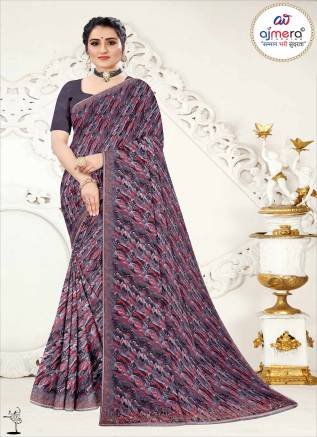 Latest Printed Sarees – Contemporary Prints with Timeless Appeal Manufacturers, Suppliers, Exporters in Una