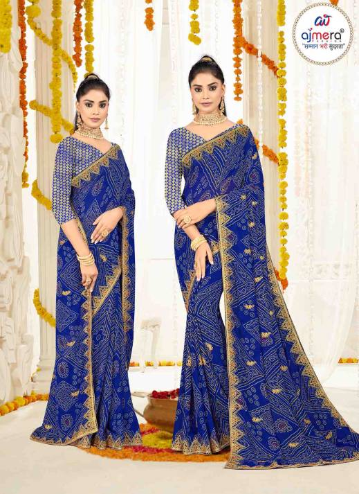 Lowest Price Chundari Saree – Affordable Elegance with Classic Design  in Surat