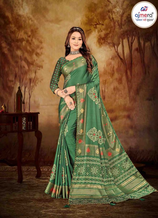 Most Liked Chanderi Bandhani Saree – Popular Elegance with Timeless Appeal  in Surat