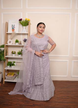 Net Lehenga Choli in Wholesale Bazar – Elegant Designs by Ajmera Fashion Manufacturers, Suppliers, Exporters in Singapore