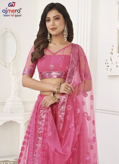 Net Pair Lehnga (2) Manufacturers, Suppliers, Exporters in Saharanpur