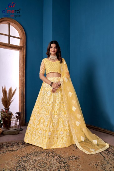 Net Pair Lehnga (3) Manufacturers, Suppliers, Exporters in Narmadapuram