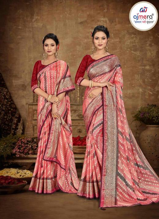 New 2024 Collection Printed Catalog Saree – Fresh Styles for the Modern Woman  in Surat