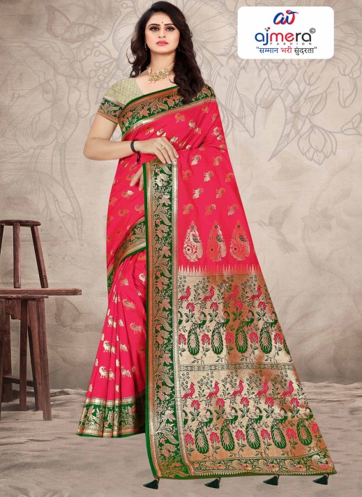 New Banarasi Saree – A Symphony of Tradition and Elegance  in Surat