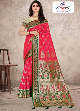 New Banarasi Saree – A Symphony of Tradition and Elegance Manufacturers, Suppliers, Exporters in Nepal