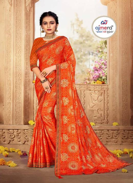 New Collection Chiffon Bandhani Saree – Timeless Tradition in Lightweight Elegance  in Surat