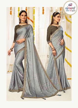 New Collection Georgette Lehariya Saree – Ajmera Fashion Manufacturers, Suppliers, Exporters in United Kingdom