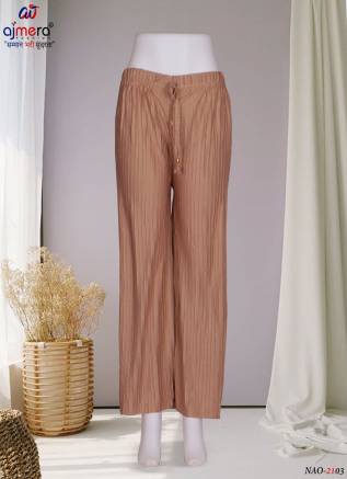 New Collection Light-Colored Palazzo Pants Manufacturers, Suppliers, Exporters in Indonesia