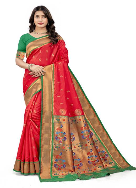 New Collection Paithani Saree – A Heritage of Elegance and Artistry  in Surat