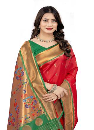 New Collection Paithani Saree – A Heritage of Elegance and Artistry Manufacturers, Suppliers, Exporters in Adoni