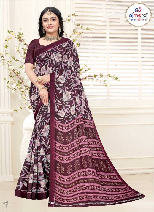 New Crepe Sarees – Modern Elegance with a Luxurious Touch  in Surat