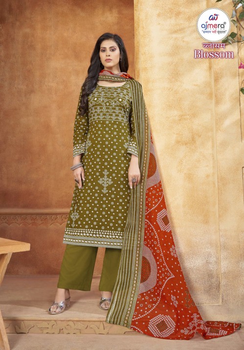 New Fancy Latest Jaipuri Suit – Contemporary Charm with Traditional Craftsmanship  in Surat